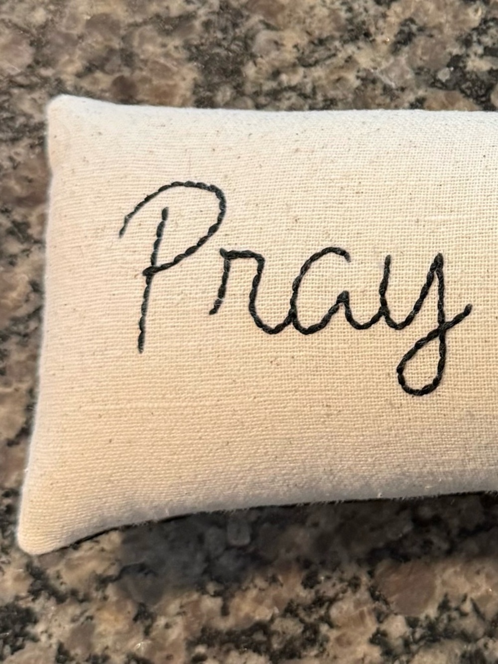 "Pray Always" Small Decorative Throw Pillow